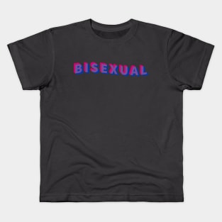 wiggly bisexual design Kids T-Shirt